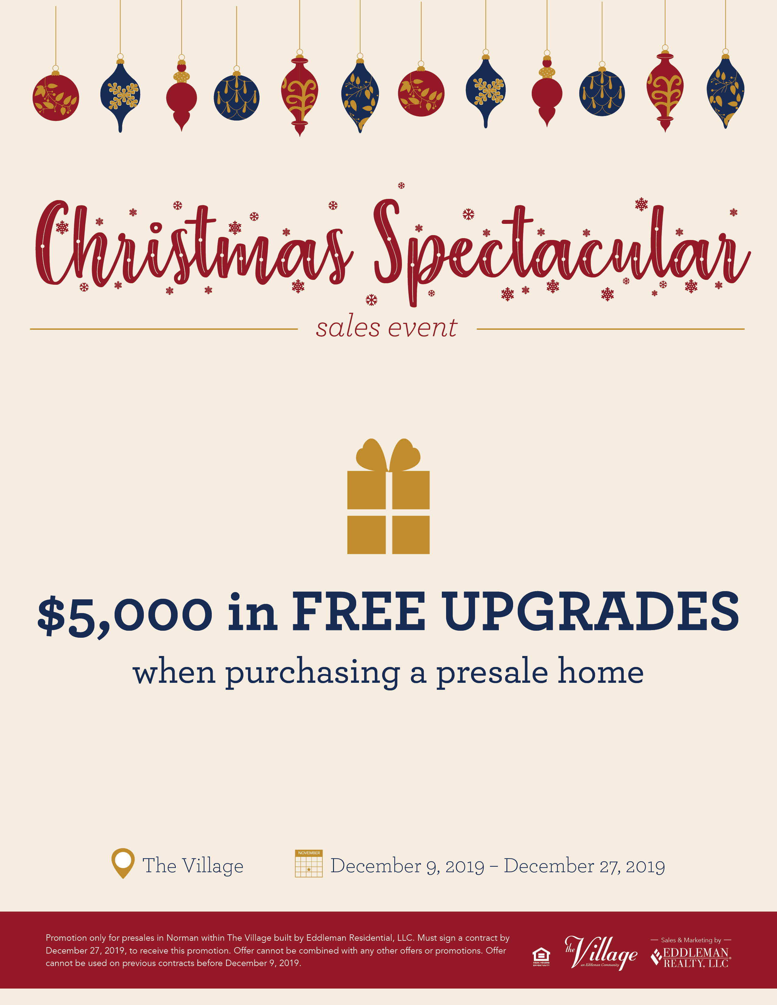 2019 Christmas Spectacular Sales Event3
