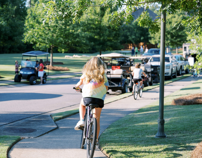 Girl Riding Bike